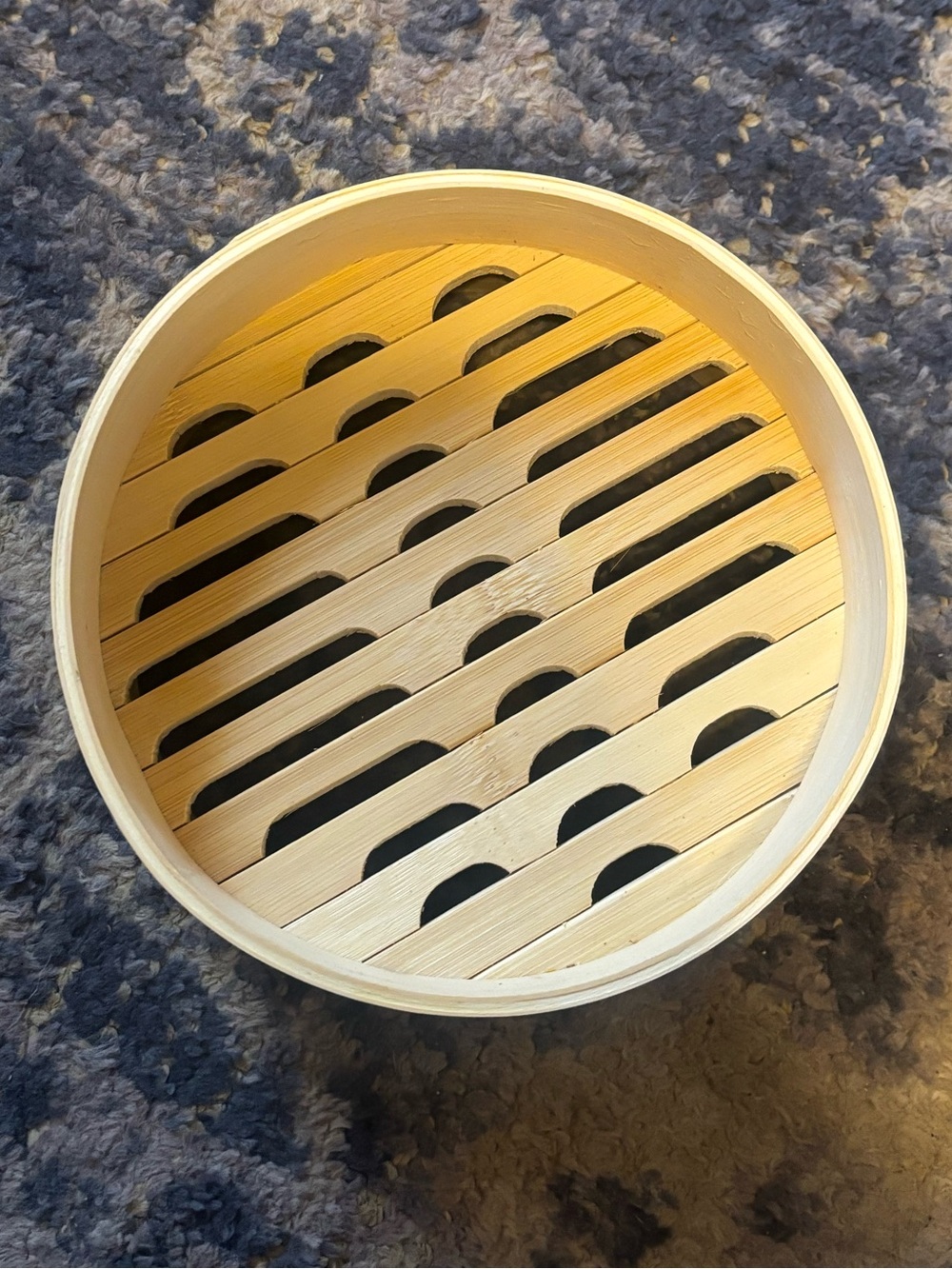 Bamboo Steamer Basket - Natural Light Wood